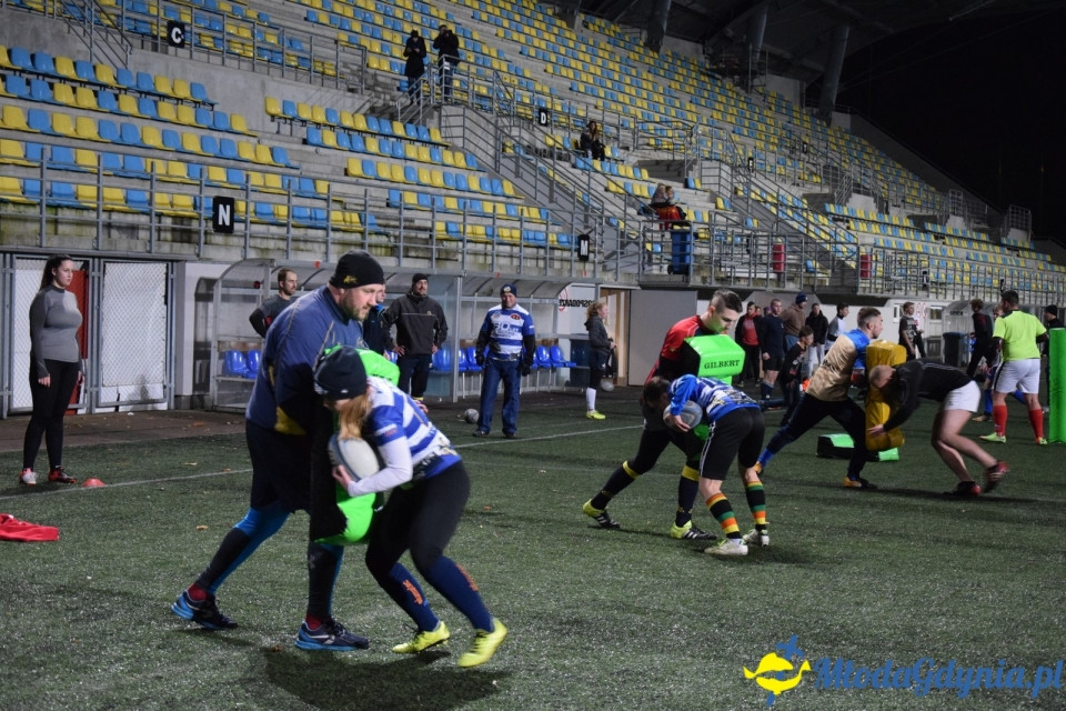 Trening z Arka Gdynia Rugby - Odważni Wygrywają 15.11.2017