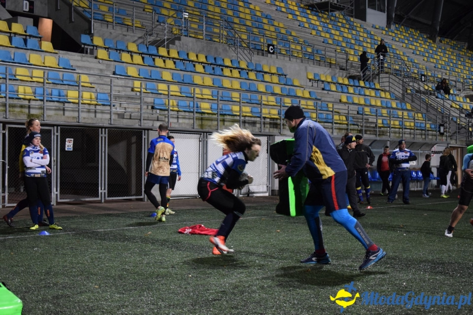 Trening z Arka Gdynia Rugby - Odważni Wygrywają 15.11.2017