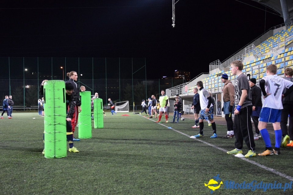 Trening z Arka Gdynia Rugby - Odważni Wygrywają 15.11.2017