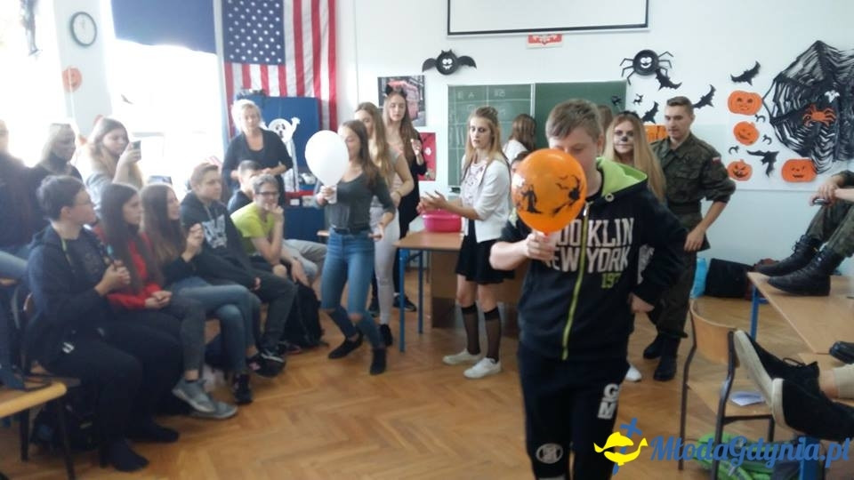 G 10 - Halloweenowe wesołe warsztaty klas gimnazjalnych 2017