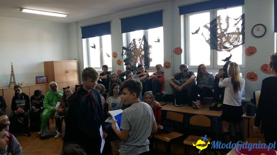 G 10 - Halloweenowe wesołe warsztaty klas gimnazjalnych 2017