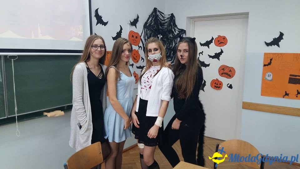 G 10 - Halloweenowe wesołe warsztaty klas gimnazjalnych 2017