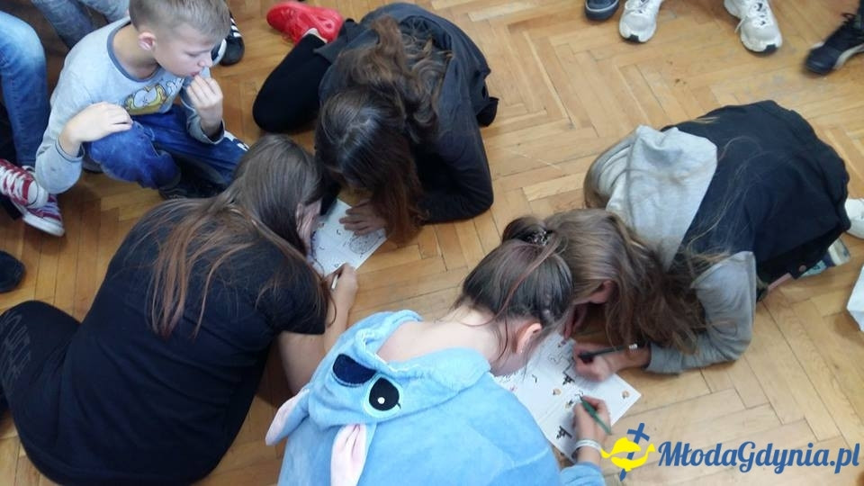 G 10 - Halloweenowe wesołe warsztaty klas gimnazjalnych 2017