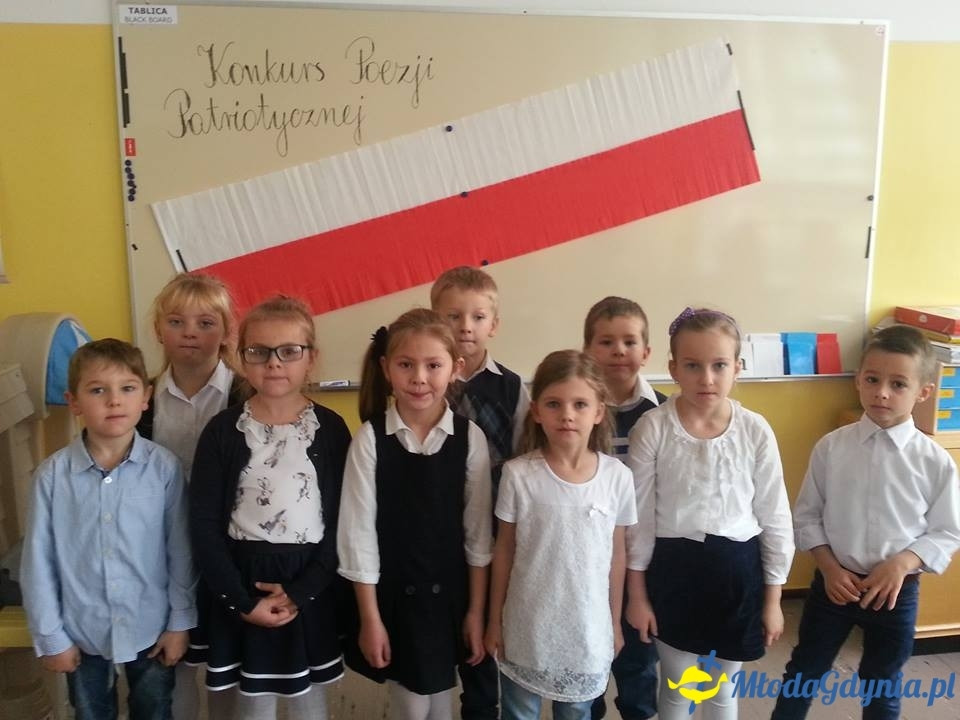 SP 43 - Konkurs Poezji Patriotycznej dla uczniów grup 0 i klas I - III 2017