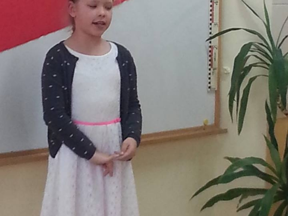 SP 43 - Konkurs Poezji Patriotycznej dla uczniów grup 0 i klas I - III 2017