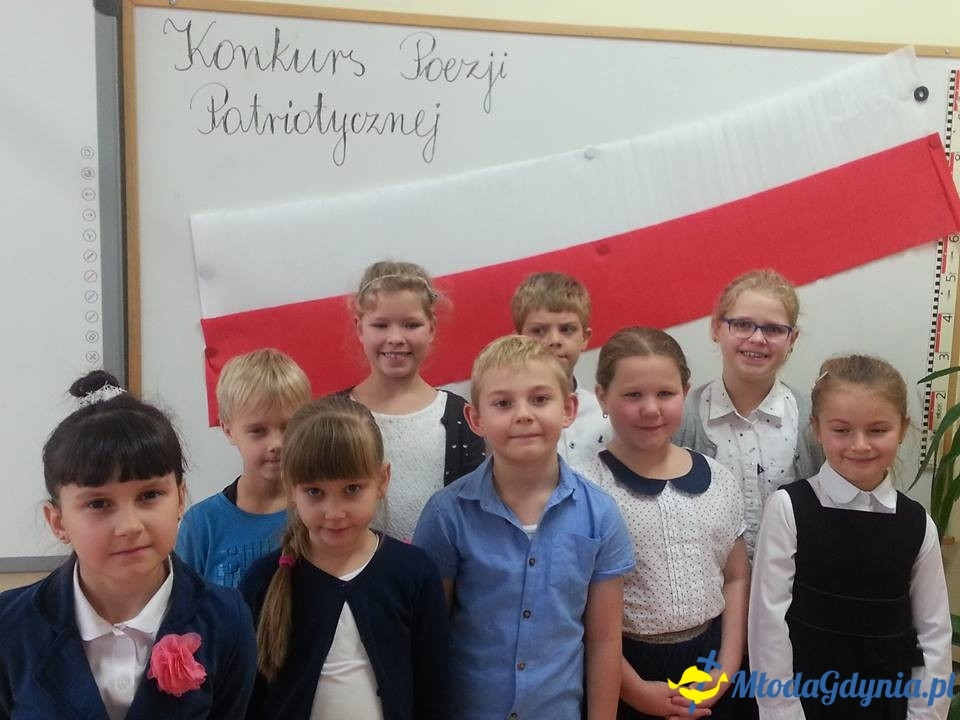 SP 43 - Konkurs Poezji Patriotycznej dla uczniów grup 0 i klas I - III 2017