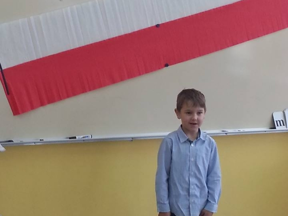 SP 43 - Konkurs Poezji Patriotycznej dla uczniów grup 0 i klas I - III 2017