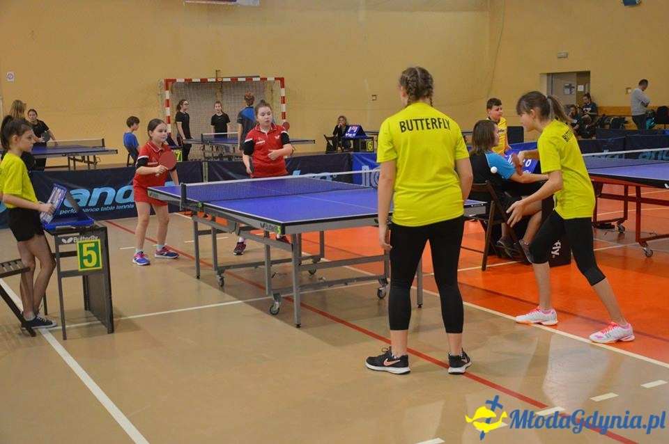 Półfinał woj. pomorskiego Igrzysk Dzieci i Igrzysk Młodzieży Szkolnej w Tenisie Stołowym - 15.11.2017