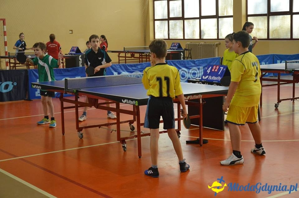 Półfinał woj. pomorskiego Igrzysk Dzieci i Igrzysk Młodzieży Szkolnej w Tenisie Stołowym - 15.11.2017