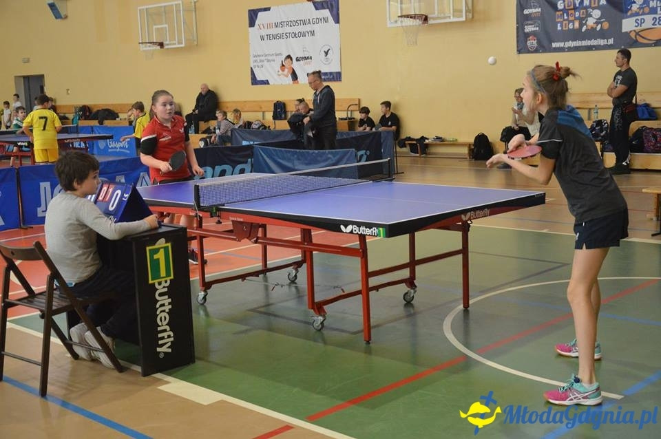 Półfinał woj. pomorskiego Igrzysk Dzieci i Igrzysk Młodzieży Szkolnej w Tenisie Stołowym - 15.11.2017
