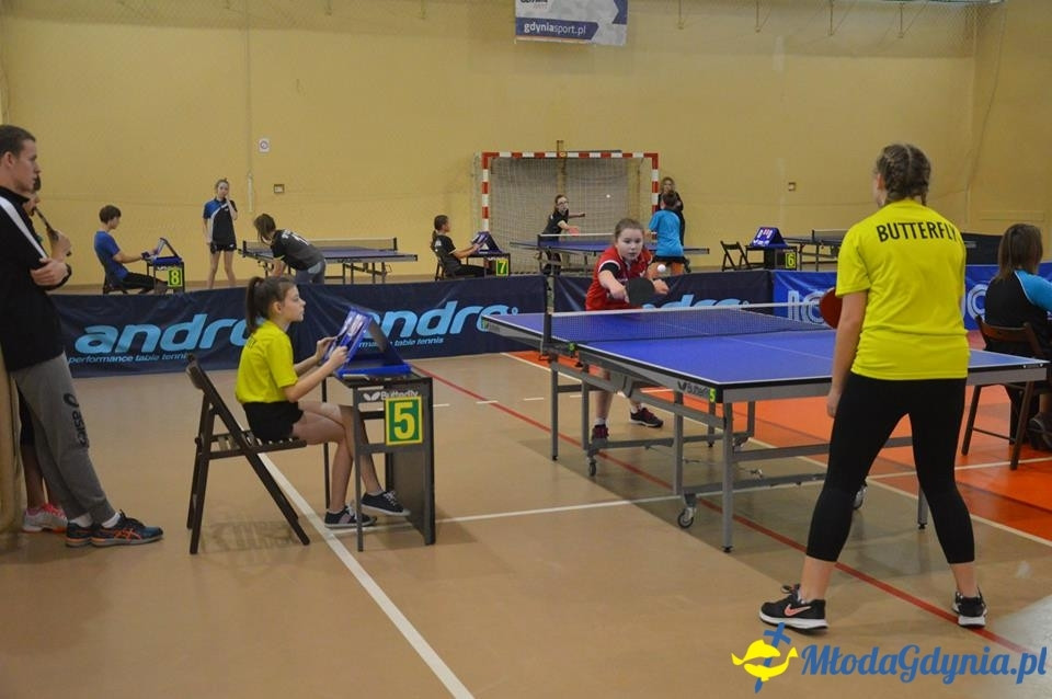 Półfinał woj. pomorskiego Igrzysk Dzieci i Igrzysk Młodzieży Szkolnej w Tenisie Stołowym - 15.11.2017