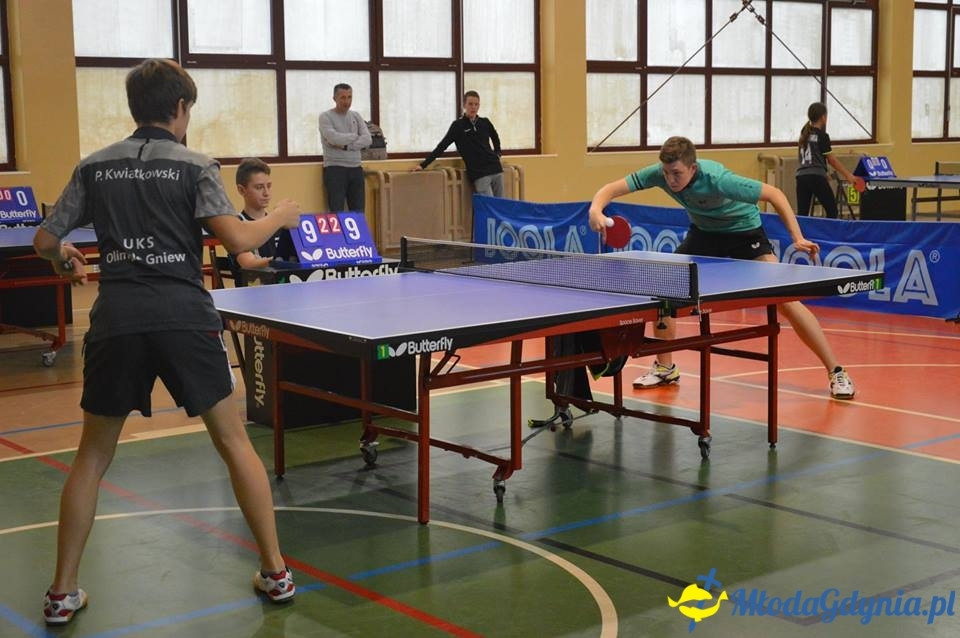 Półfinał woj. pomorskiego Igrzysk Dzieci i Igrzysk Młodzieży Szkolnej w Tenisie Stołowym - 15.11.2017