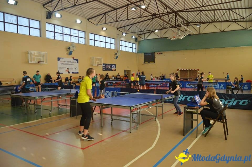 Półfinał woj. pomorskiego Igrzysk Dzieci i Igrzysk Młodzieży Szkolnej w Tenisie Stołowym - 15.11.2017