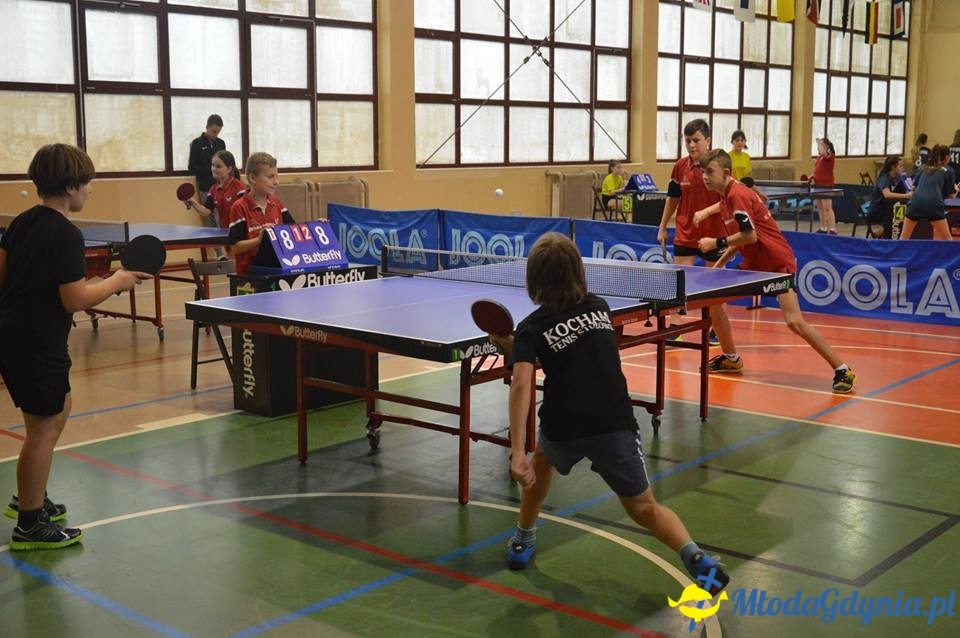 Półfinał woj. pomorskiego Igrzysk Dzieci i Igrzysk Młodzieży Szkolnej w Tenisie Stołowym - 15.11.2017