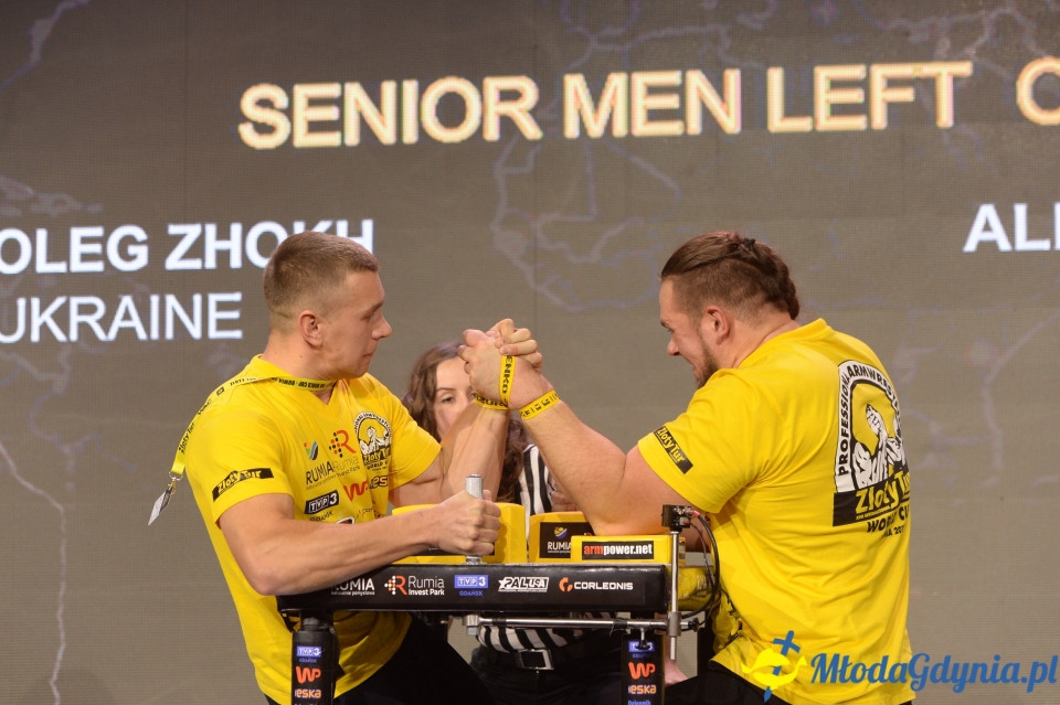 Puchar Świata Zawodowców w Armwrestlingu Złoty Tur World Cup Rumia 2017