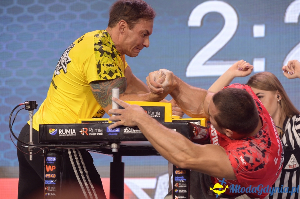 Puchar Świata Zawodowców w Armwrestlingu Złoty Tur World Cup Rumia 2017