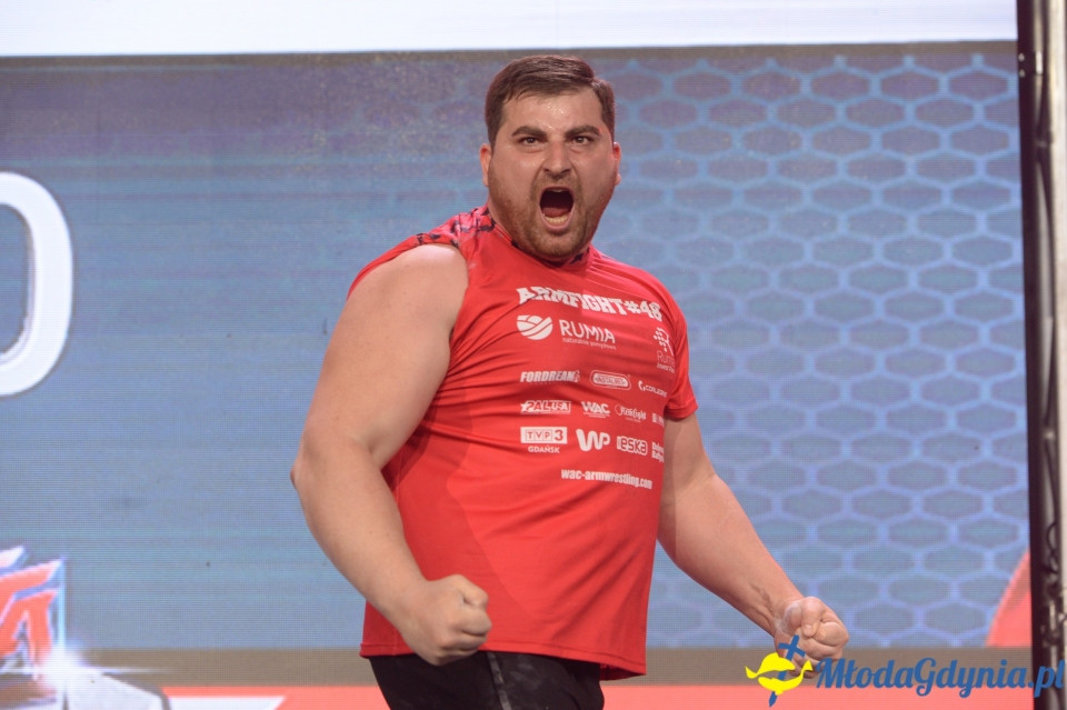 Puchar Świata Zawodowców w Armwrestlingu Złoty Tur World Cup Rumia 2017