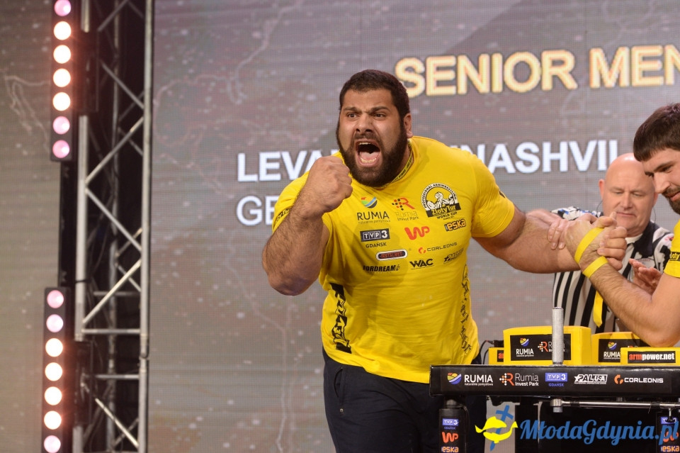 Puchar Świata Zawodowców w Armwrestlingu Złoty Tur World Cup Rumia 2017