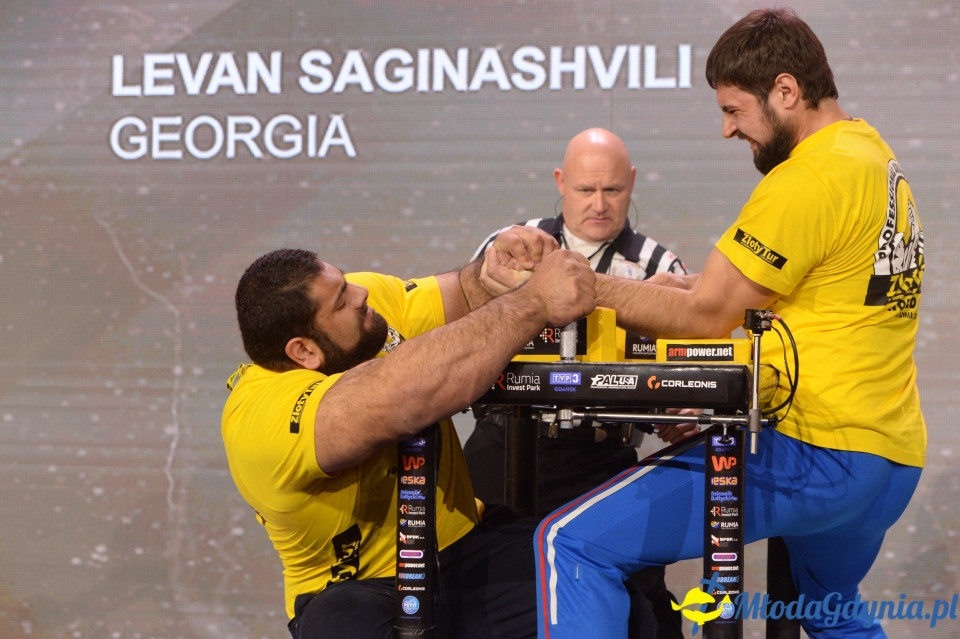Puchar Świata Zawodowców w Armwrestlingu Złoty Tur World Cup Rumia 2017