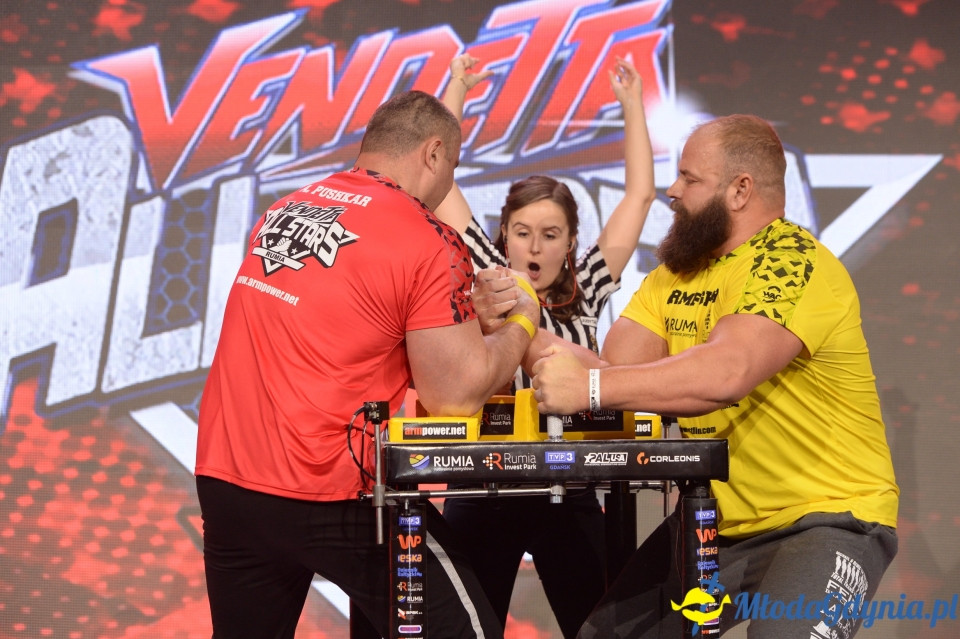 Puchar Świata Zawodowców w Armwrestlingu Złoty Tur World Cup Rumia 2017