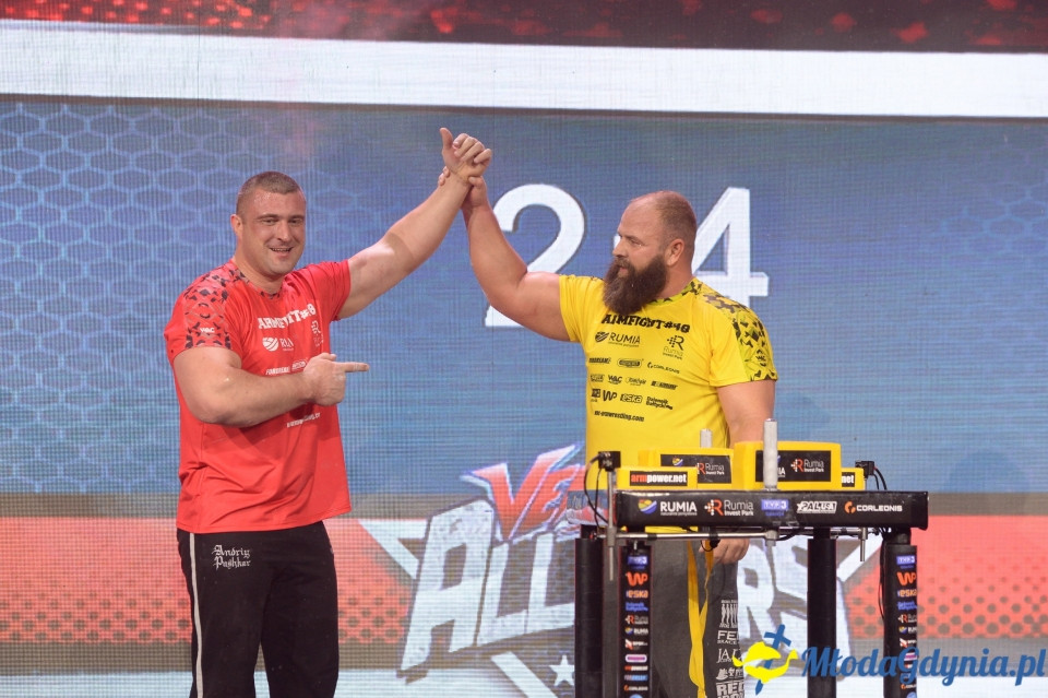 Puchar Świata Zawodowców w Armwrestlingu Złoty Tur World Cup Rumia 2017