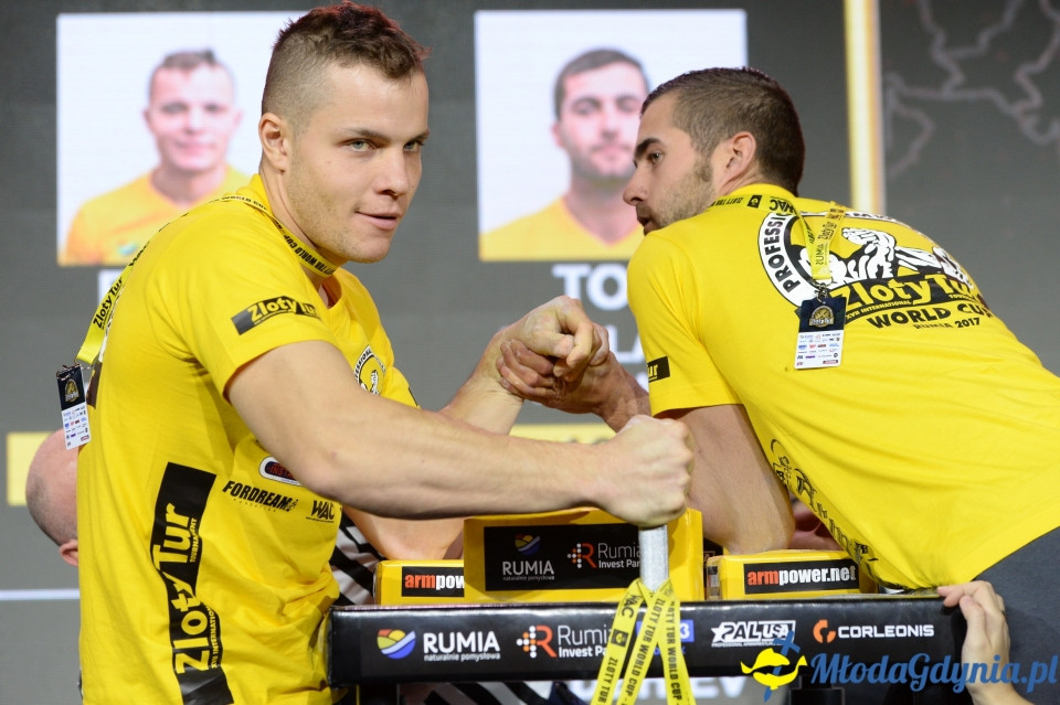 Puchar Świata Zawodowców w Armwrestlingu Złoty Tur World Cup Rumia 2017