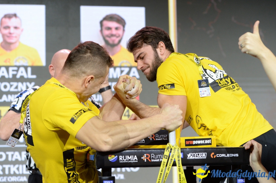 Puchar Świata Zawodowców w Armwrestlingu Złoty Tur World Cup Rumia 2017