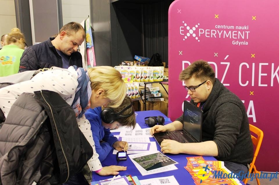 Experyment na Targach Gry i Zabawa 2017 w Aber Expo