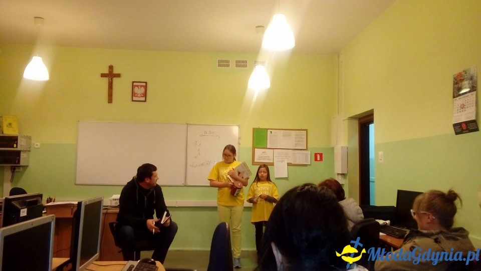 SP 35 włącza się w pomoc na rzecz Hospicjum