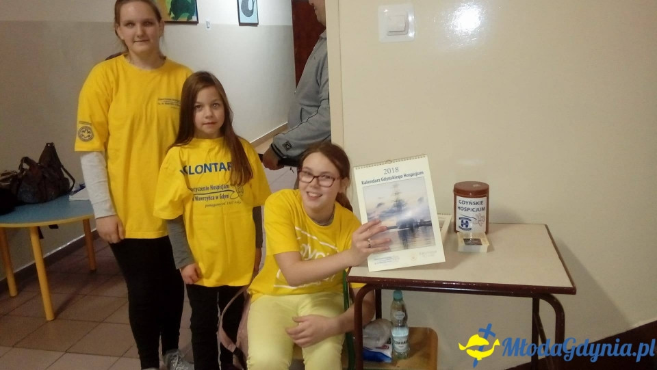 SP 35 włącza się w pomoc na rzecz Hospicjum