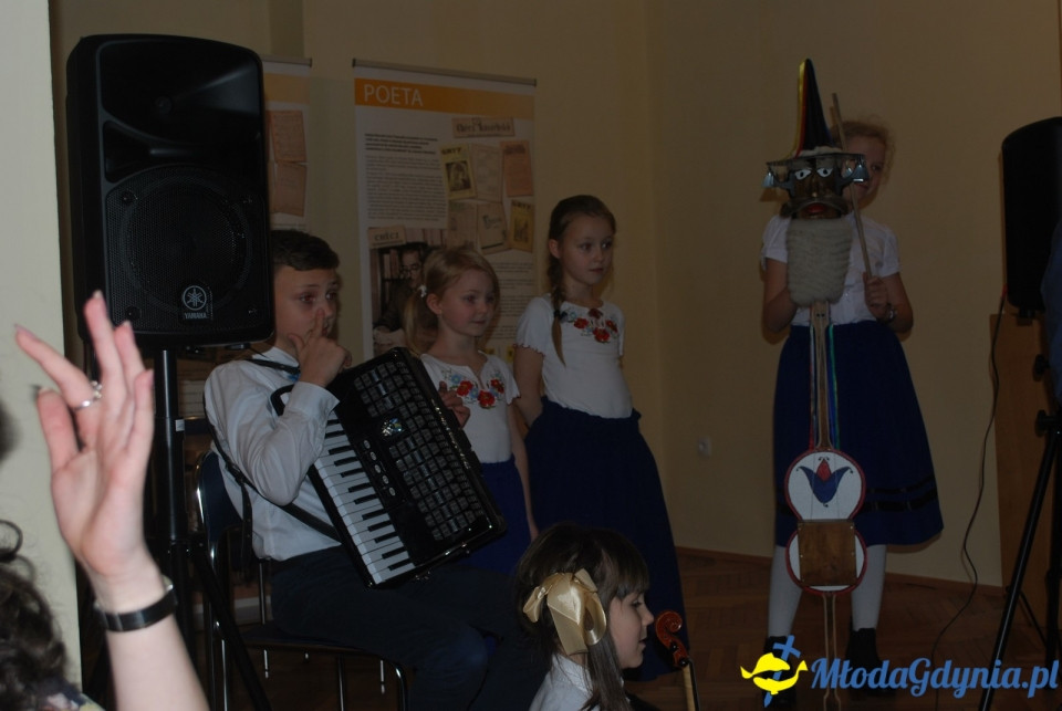 Wieczór poezji - Sonety Kaszubskie w KFK z udziałem uczniów Szkoły Muzycznej i SP 6