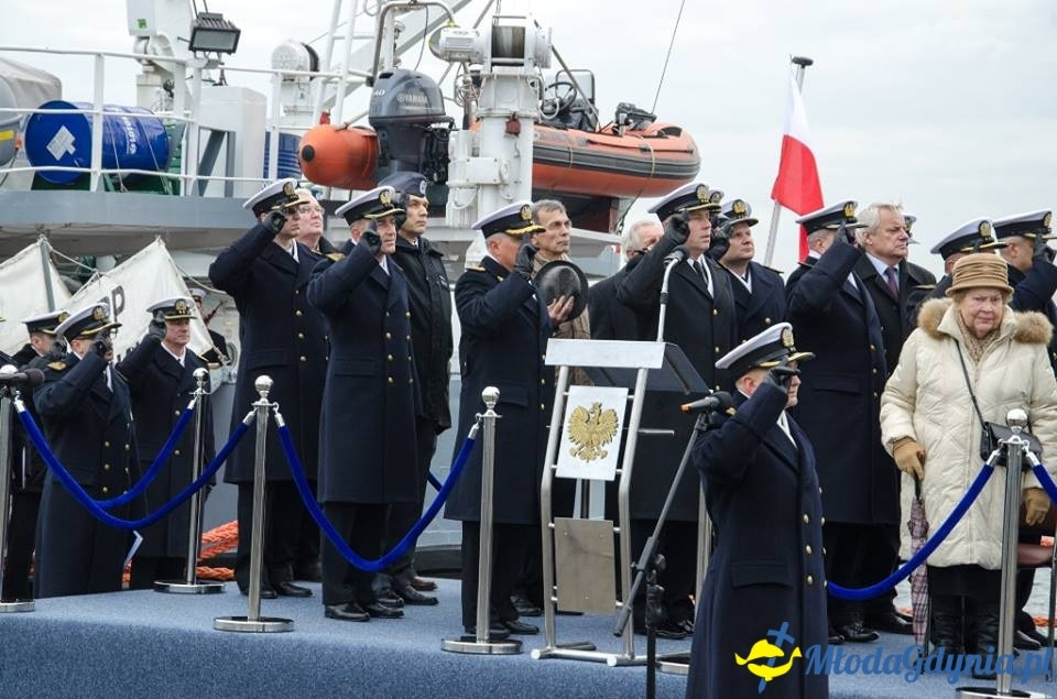 35. rocznica podniesienia bandery na okrętach Dywizjonu Zabezpieczenia Hydrograficznego