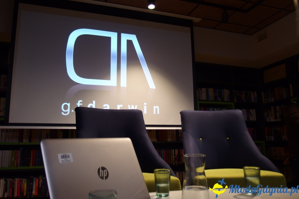 G.F.Darwin w Bibliotece z Pasją 25-11-2017