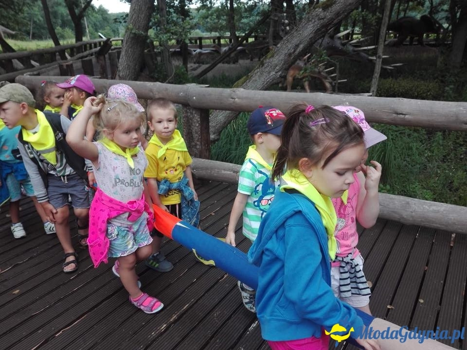 SP 43 - Morskie Zuchy były na wycieczce w Parku Ewolucji Sławutówko