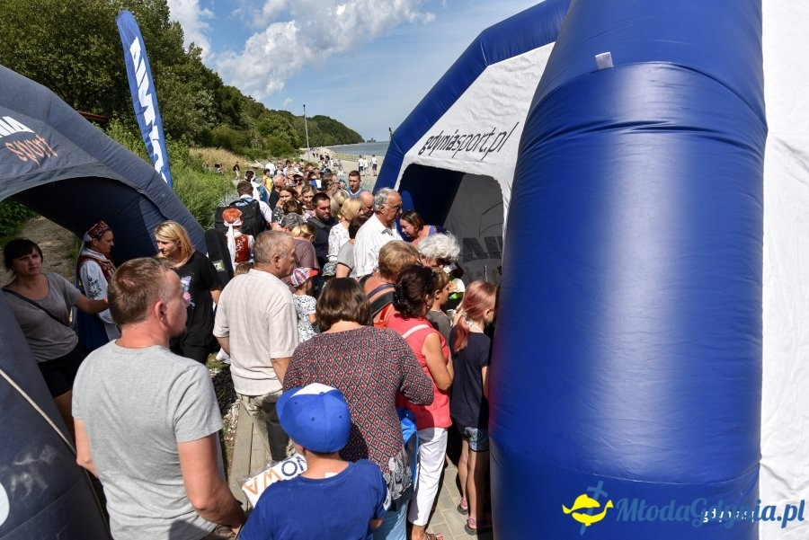 Wielkie otwarcie przystani rybackiej na Oksywiu