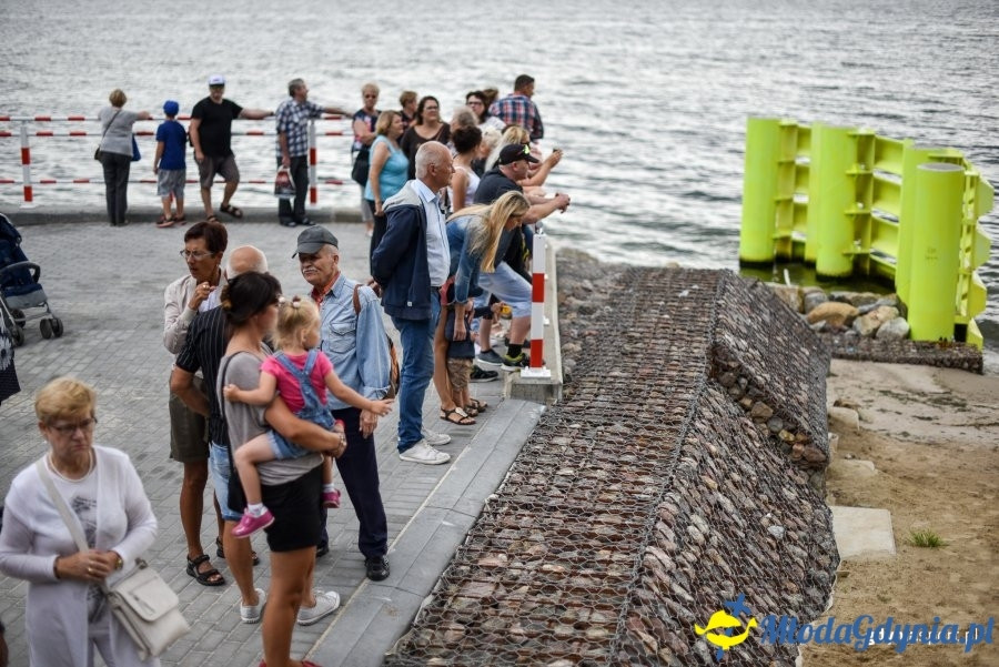 Wielkie otwarcie przystani rybackiej na Oksywiu