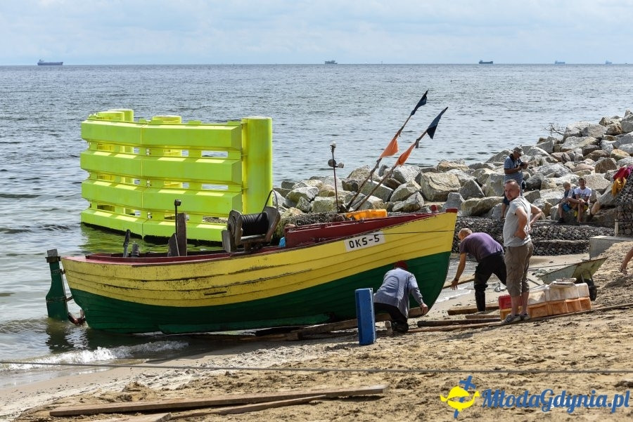 Wielkie otwarcie przystani rybackiej na Oksywiu