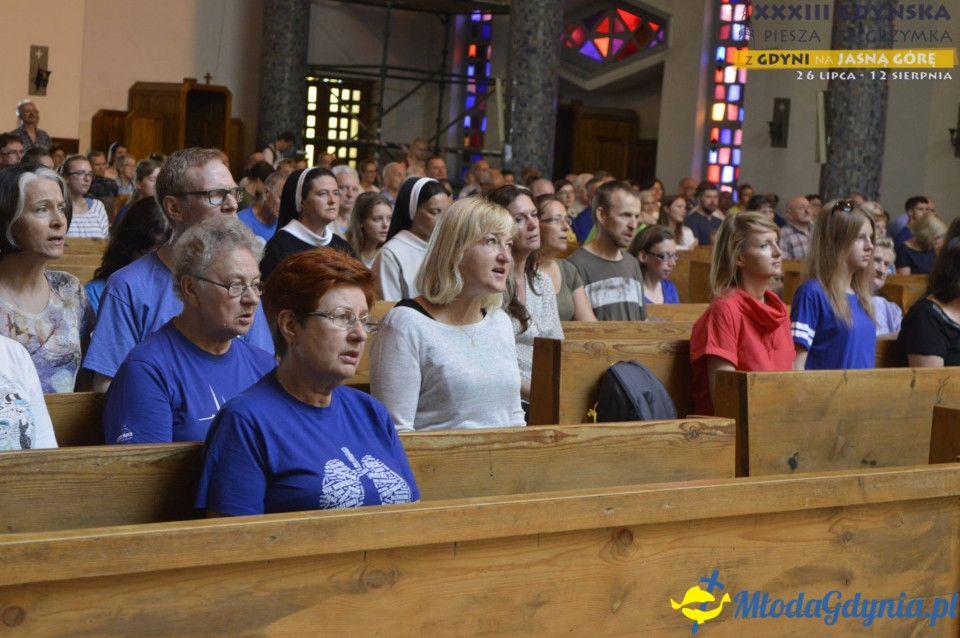 Gdyńska Piesza Pielgrzymka na Jasną Górę 2018 - dzień 1