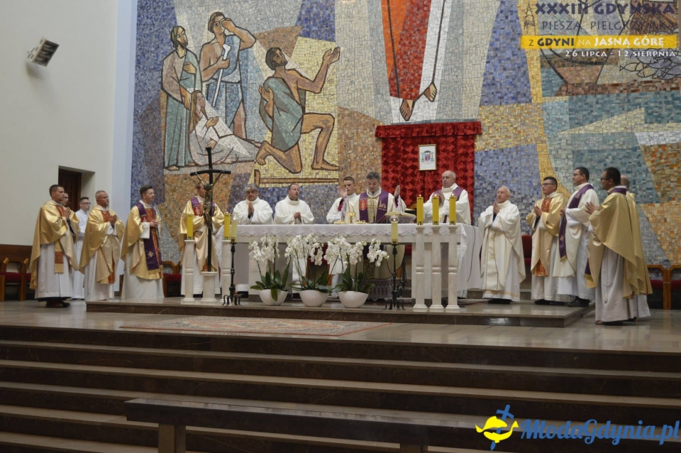 Gdyńska Piesza Pielgrzymka na Jasną Górę 2018 - dzień 1