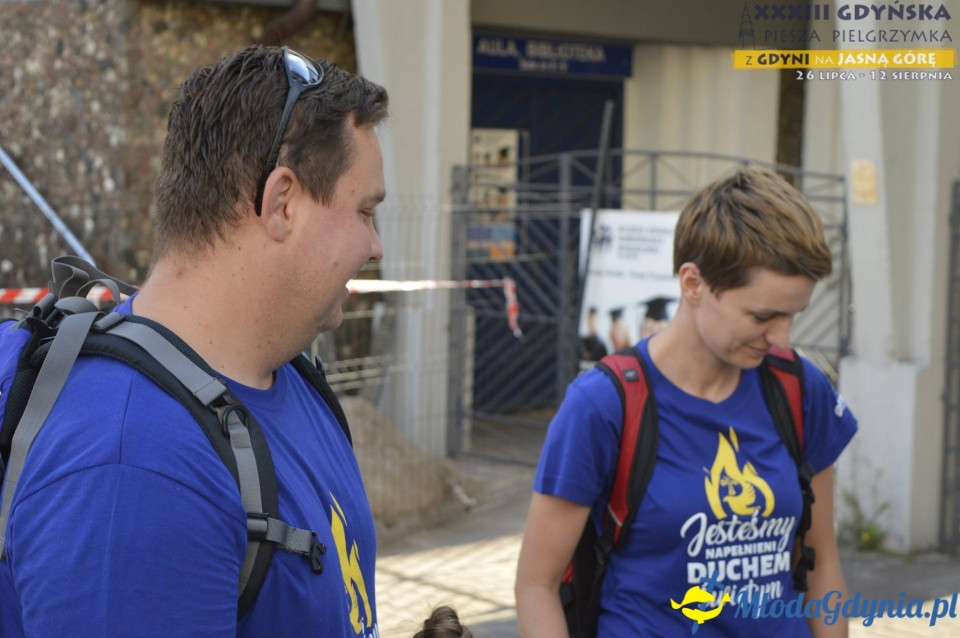 Gdyńska Piesza Pielgrzymka na Jasną Górę 2018 - dzień 1