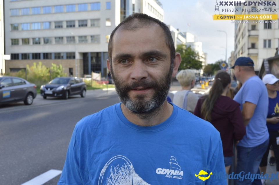 Gdyńska Piesza Pielgrzymka na Jasną Górę 2018 - dzień 1