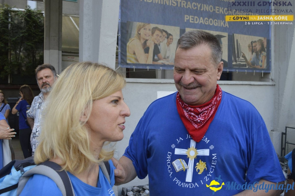 Gdyńska Piesza Pielgrzymka na Jasną Górę 2018 - dzień 1