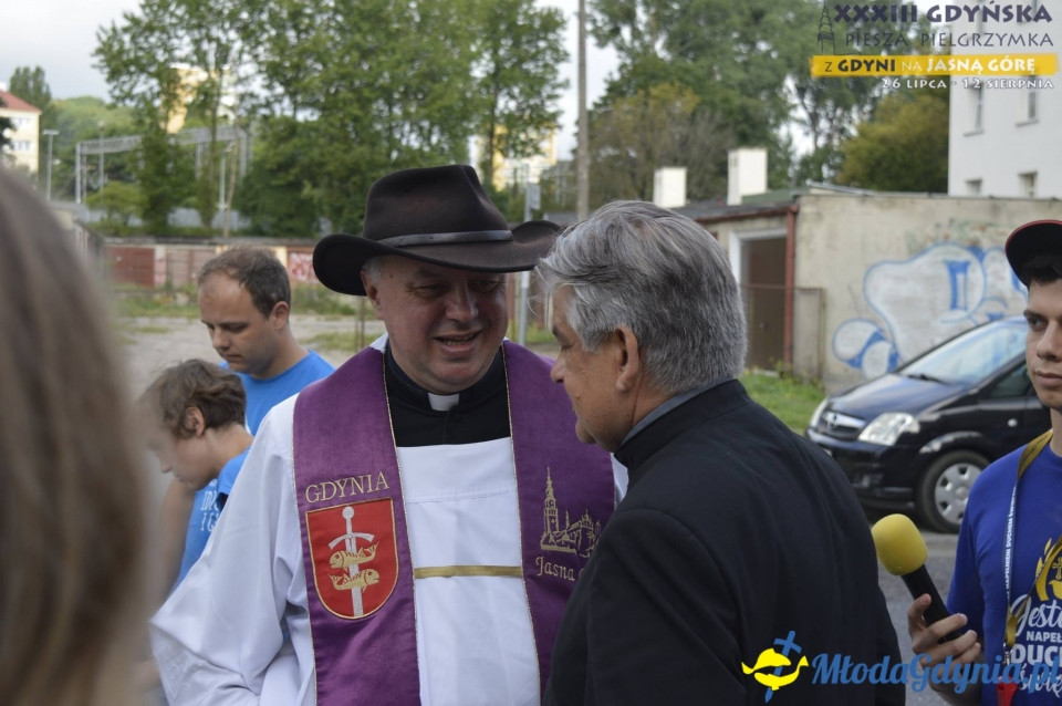 Gdyńska Piesza Pielgrzymka na Jasną Górę 2018 - dzień 1