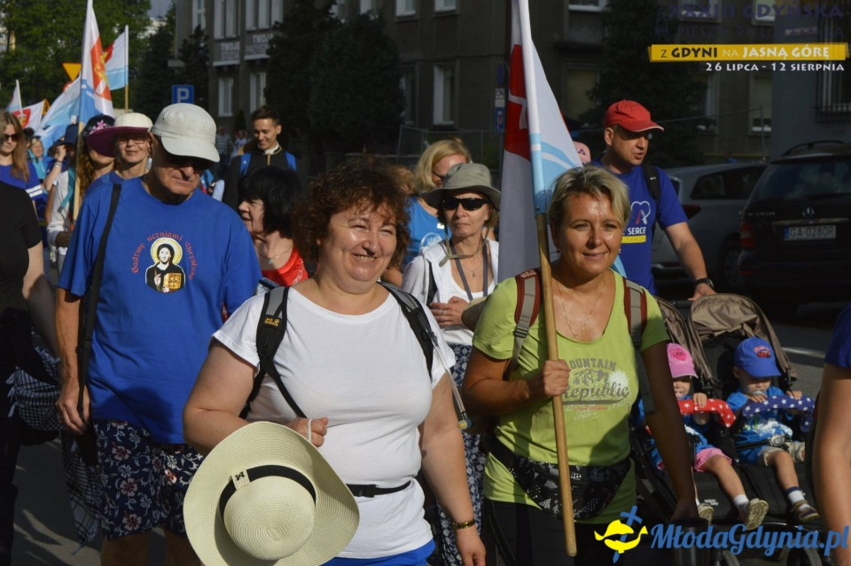 Gdyńska Piesza Pielgrzymka na Jasną Górę 2018 - dzień 1