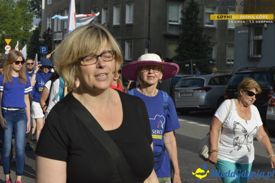Gdyńska Piesza Pielgrzymka na Jasną Górę 2018 - dzień 1