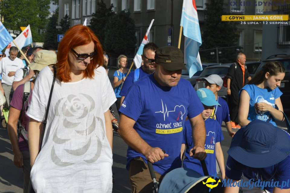 Gdyńska Piesza Pielgrzymka na Jasną Górę 2018 - dzień 1