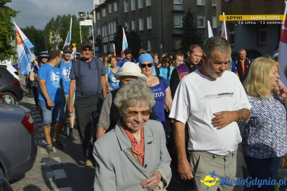 Gdyńska Piesza Pielgrzymka na Jasną Górę 2018 - dzień 1