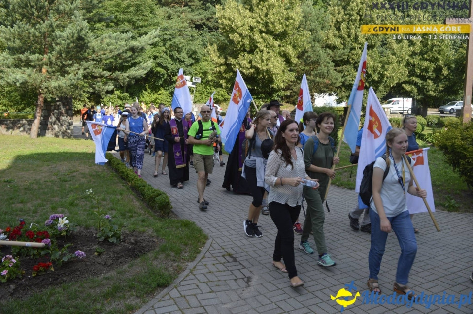 Gdyńska Piesza Pielgrzymka na Jasną Górę 2018 - dzień 1