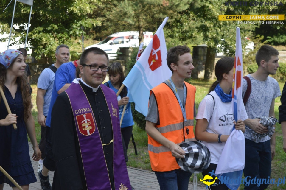 Gdyńska Piesza Pielgrzymka na Jasną Górę 2018 - dzień 1
