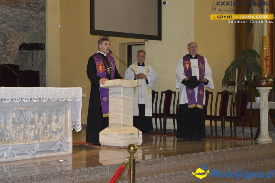 Gdyńska Piesza Pielgrzymka na Jasną Górę 2018 - dzień 1